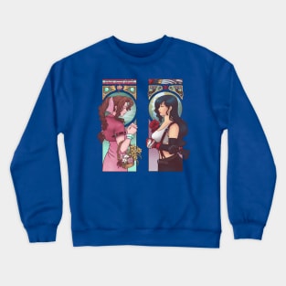 Ancient Flower Girl / Avalanche Nouveau Crewneck Sweatshirt